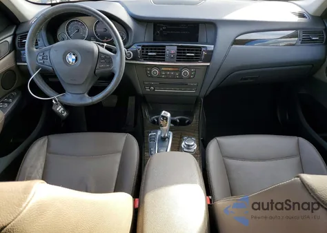 2014 BMW X3 xDrive28I z USA, uszkodzony, nr VIN 5UXWX9C57E0D25786